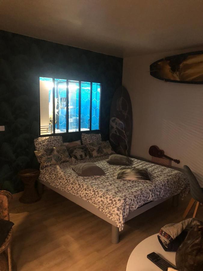 Studio Sur La Plage Vue Mer Piscine Biarritz Dış mekan fotoğraf