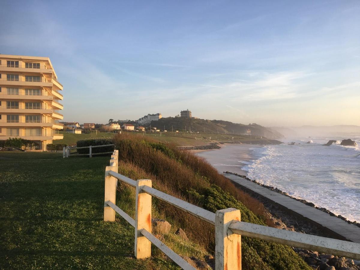 Studio Sur La Plage Vue Mer Piscine Biarritz Dış mekan fotoğraf